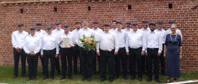 Auftritt beim Jänschwalder Blasmusikfest